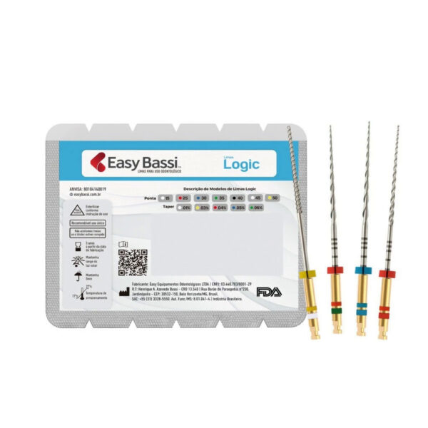 Lima Rotatória Easy Logic Blister (C/4 Unidades) - Imagem 1