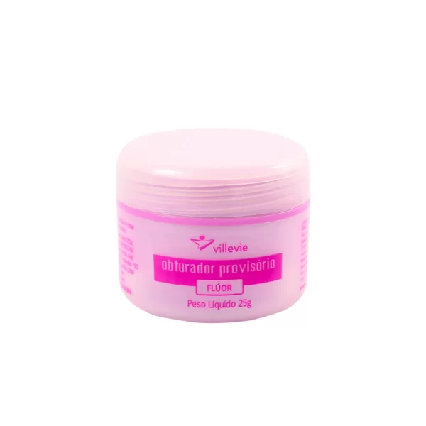 Obturador Provisório Rosa 25G - Villevie - Imagem 1