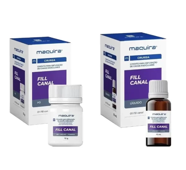 Cimento Endodôntico Fill Canal KIT (PÓ-LIQ) – Maquira - Imagem 1